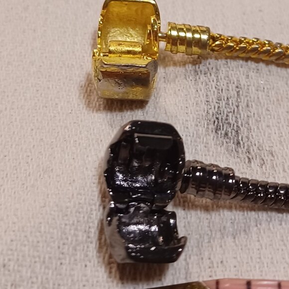2 - Pandora type Bracelets and Beads - Picture 2 of 7